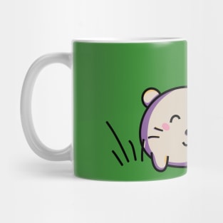 Cute Kawaii Spring Mouse and Flowers Mug